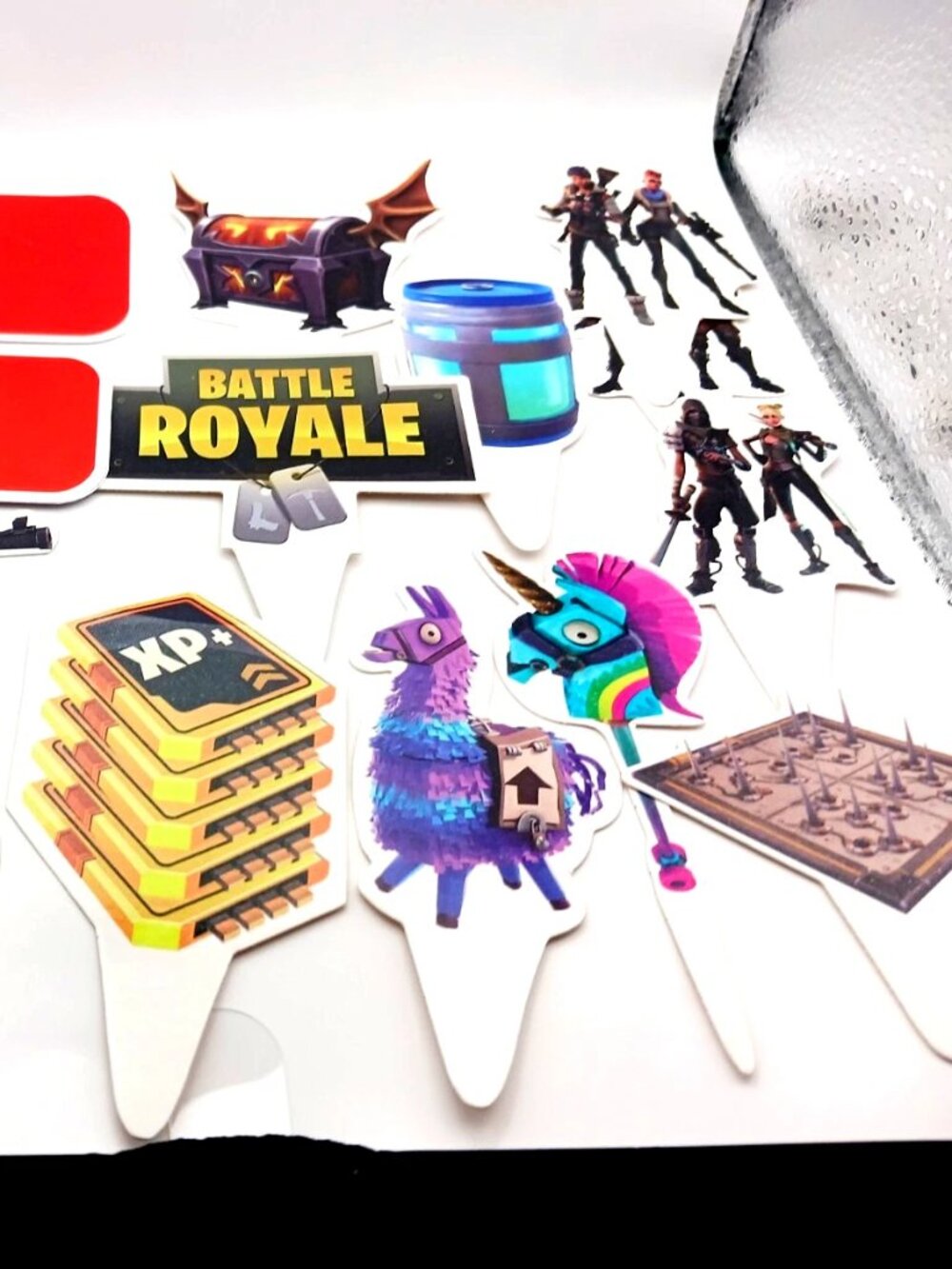 Fortnite Decals Stickers Set -Lot Of 26 New and Unused